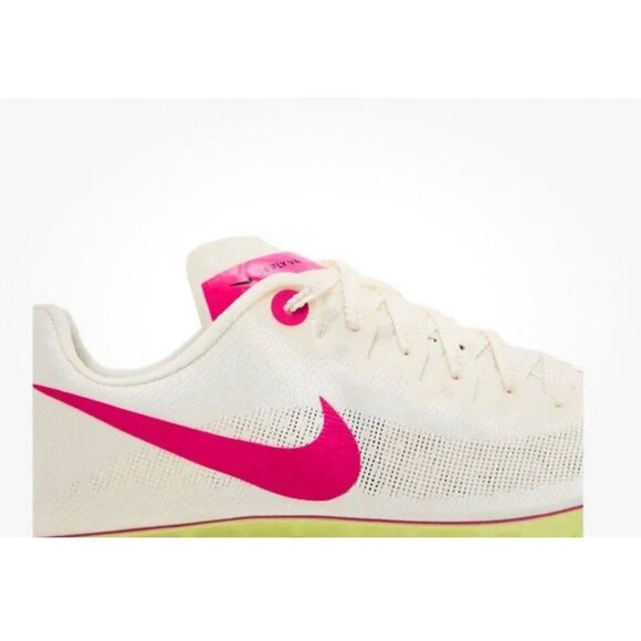 Nike JA Fly V4 Size 15 White Sail Hyper Pink Light Track Spikes DR2741-100, New main image 7